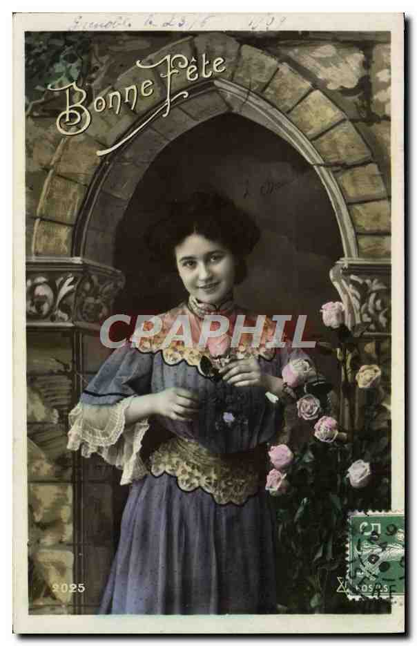 CPA Fantaisie Femme 