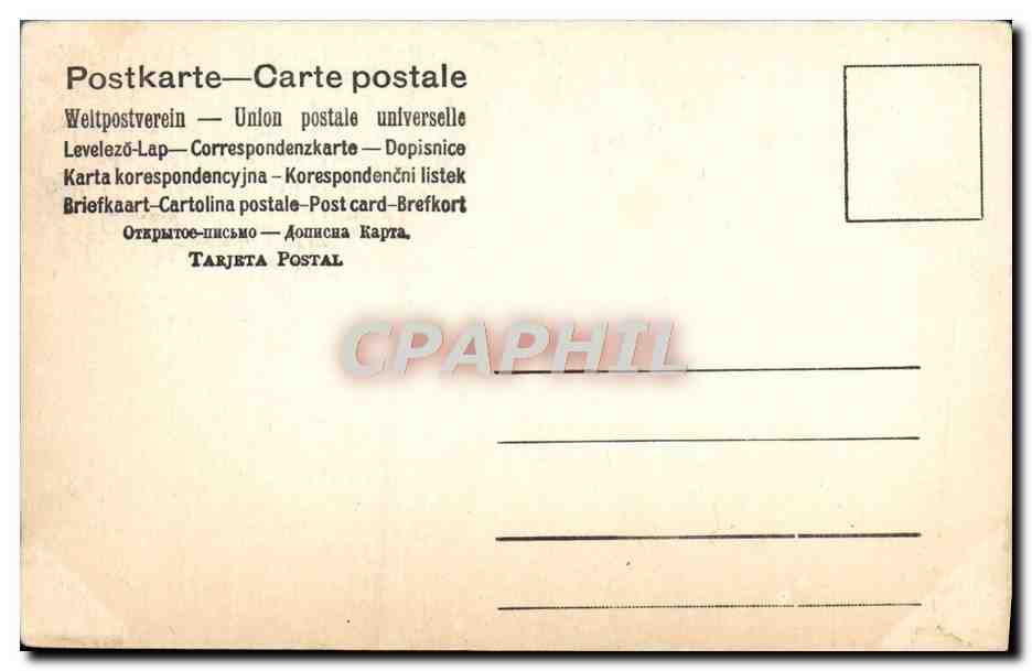 CPA Fantaisie Hayes Cygnes  — Verso