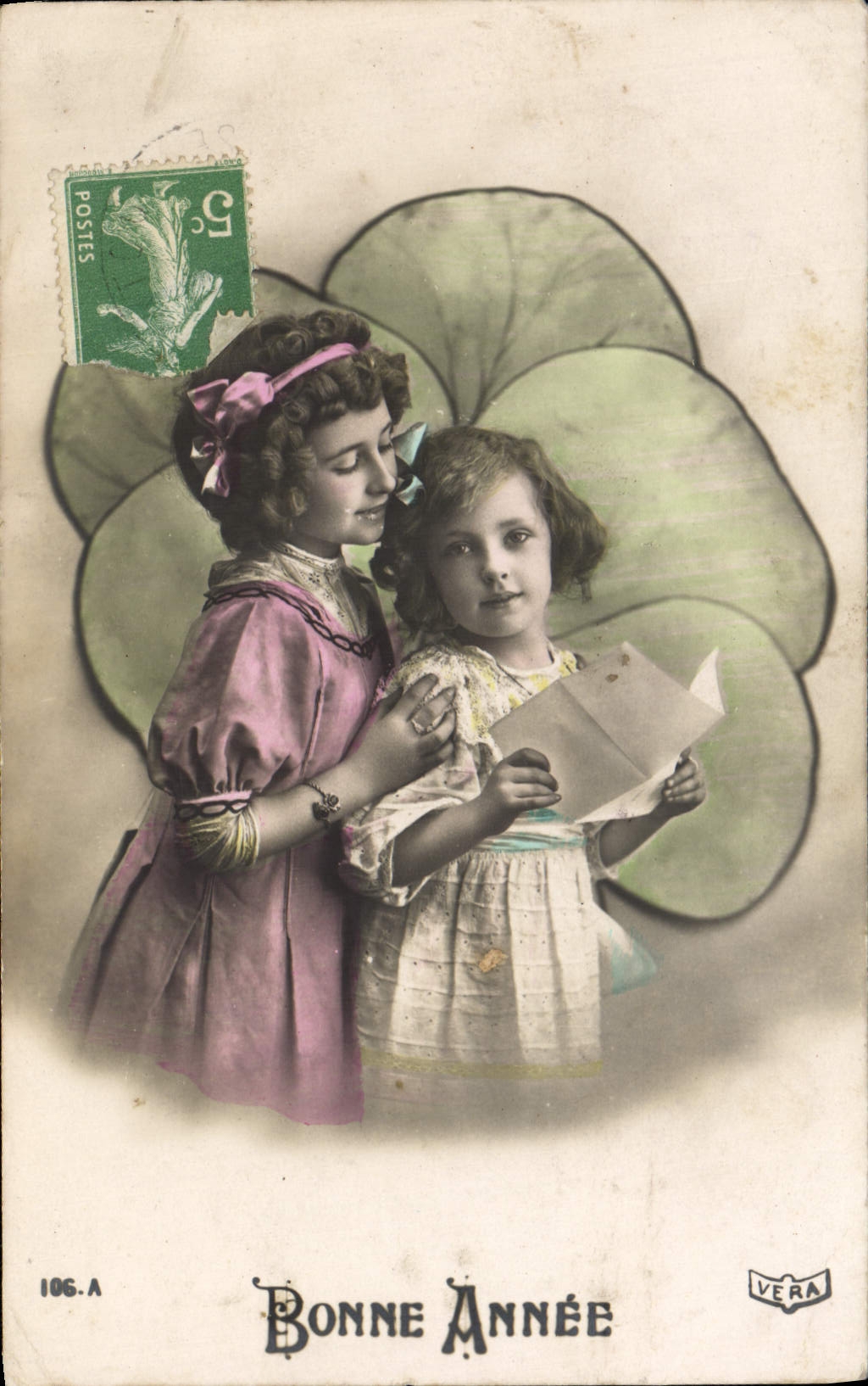 CPA Fantaisie Enfants Trefle 
