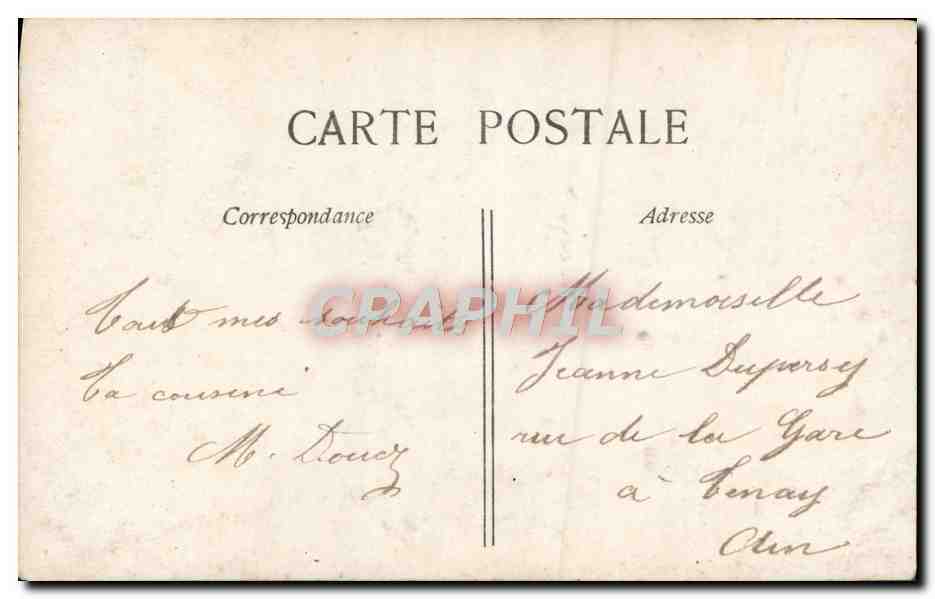 CPA Fantaisie Enfants Trefle  — Verso