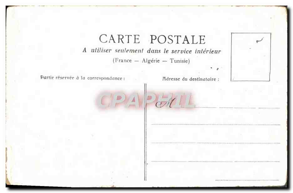 CPA Fantaisie Enfant Ma chemise sous mon bras — Rückseite