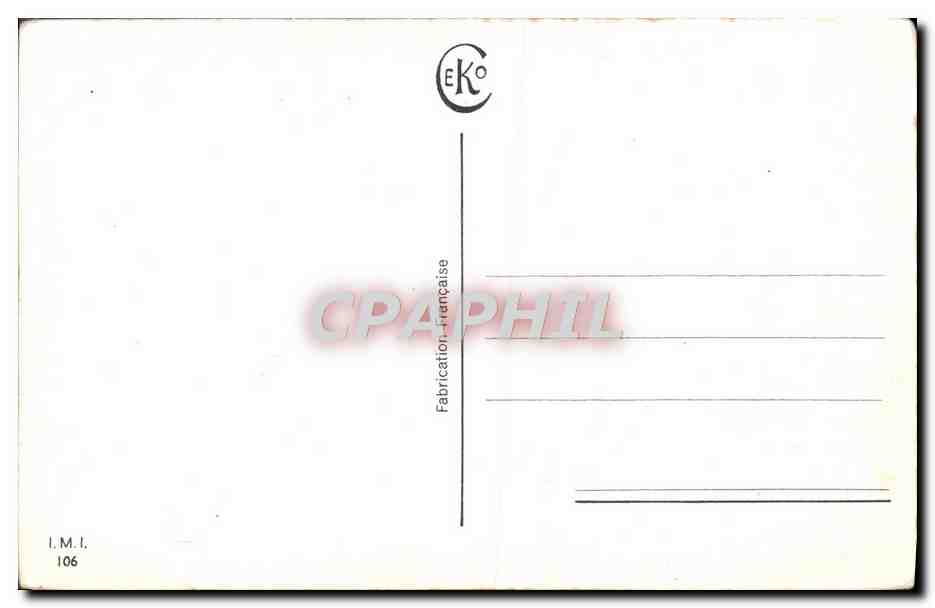 CPA Fantaisie Homme  — Rückseite
