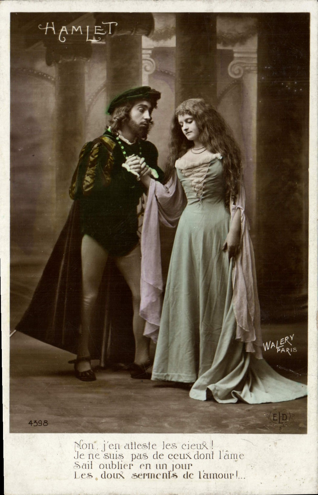 Hamlet — scène de théâtre — Walery Paris n°4398