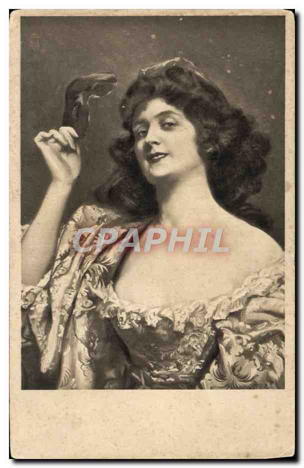 CPA Fantaisie Femme 