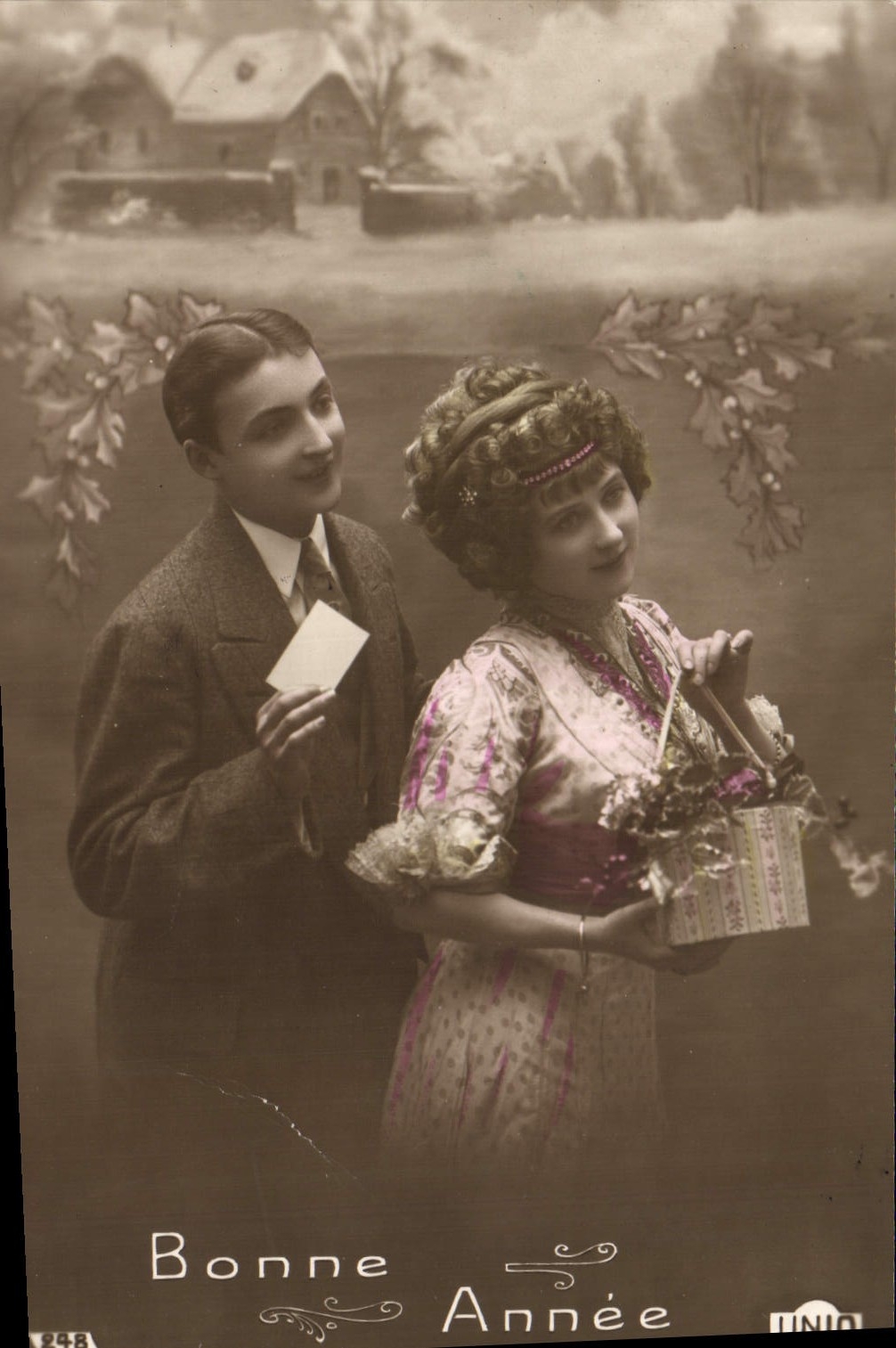 CPA Fantaisie Femme 