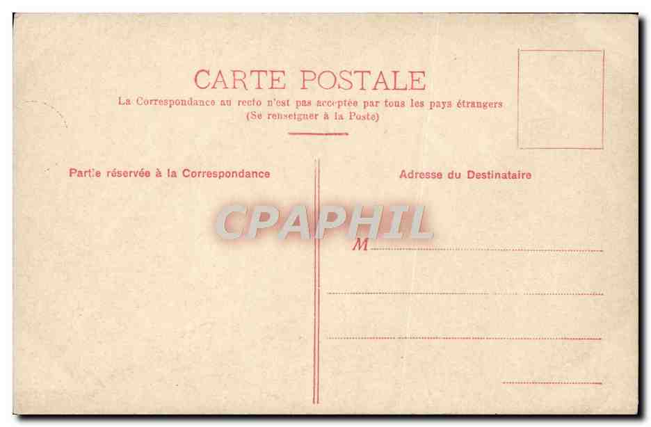 CPA Fantaisie Femme Enfant — Rückseite