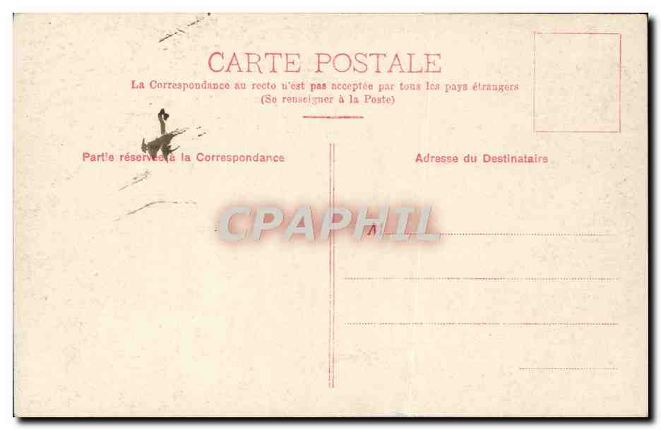 CPA Fantaisie Femme Enfant — Rückseite