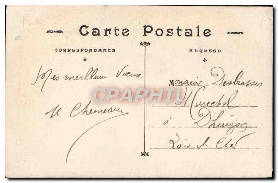 CPA Fantaisie Enfants — Rückseite
