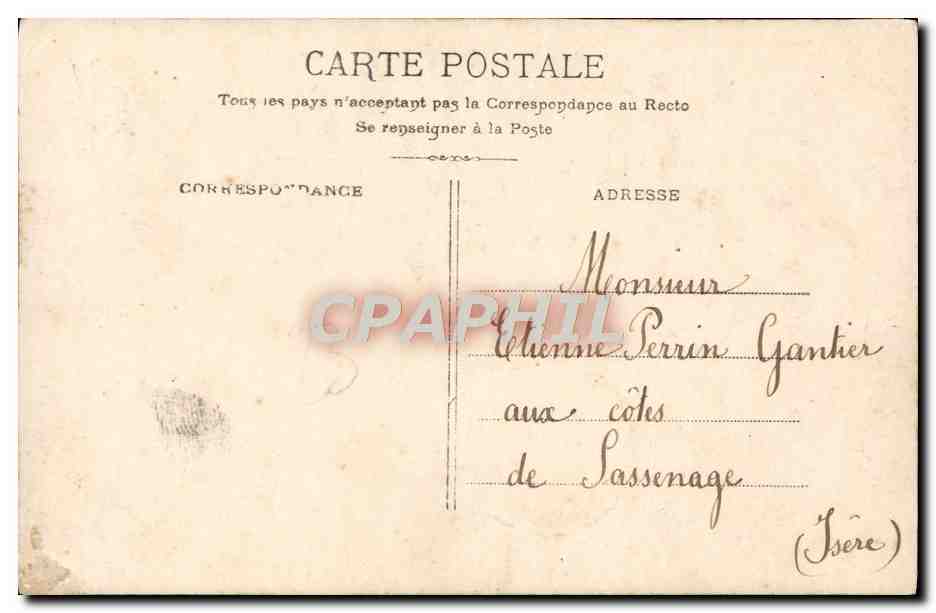 CPA Fantaisie Enfant — Rückseite