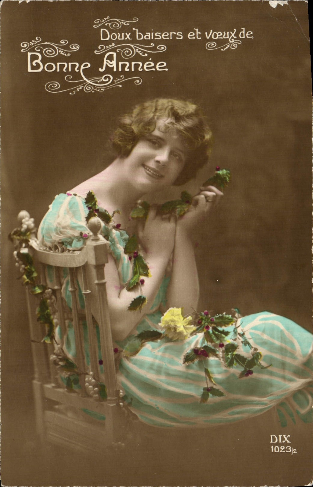 CPA Fantaisie Femme 