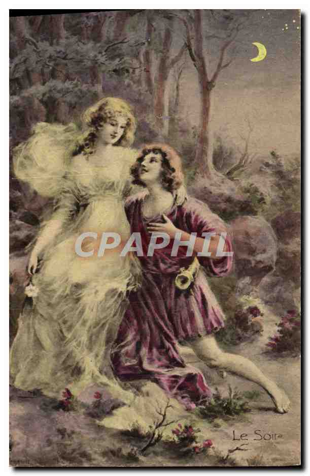 CPA Fantaisie Femme 