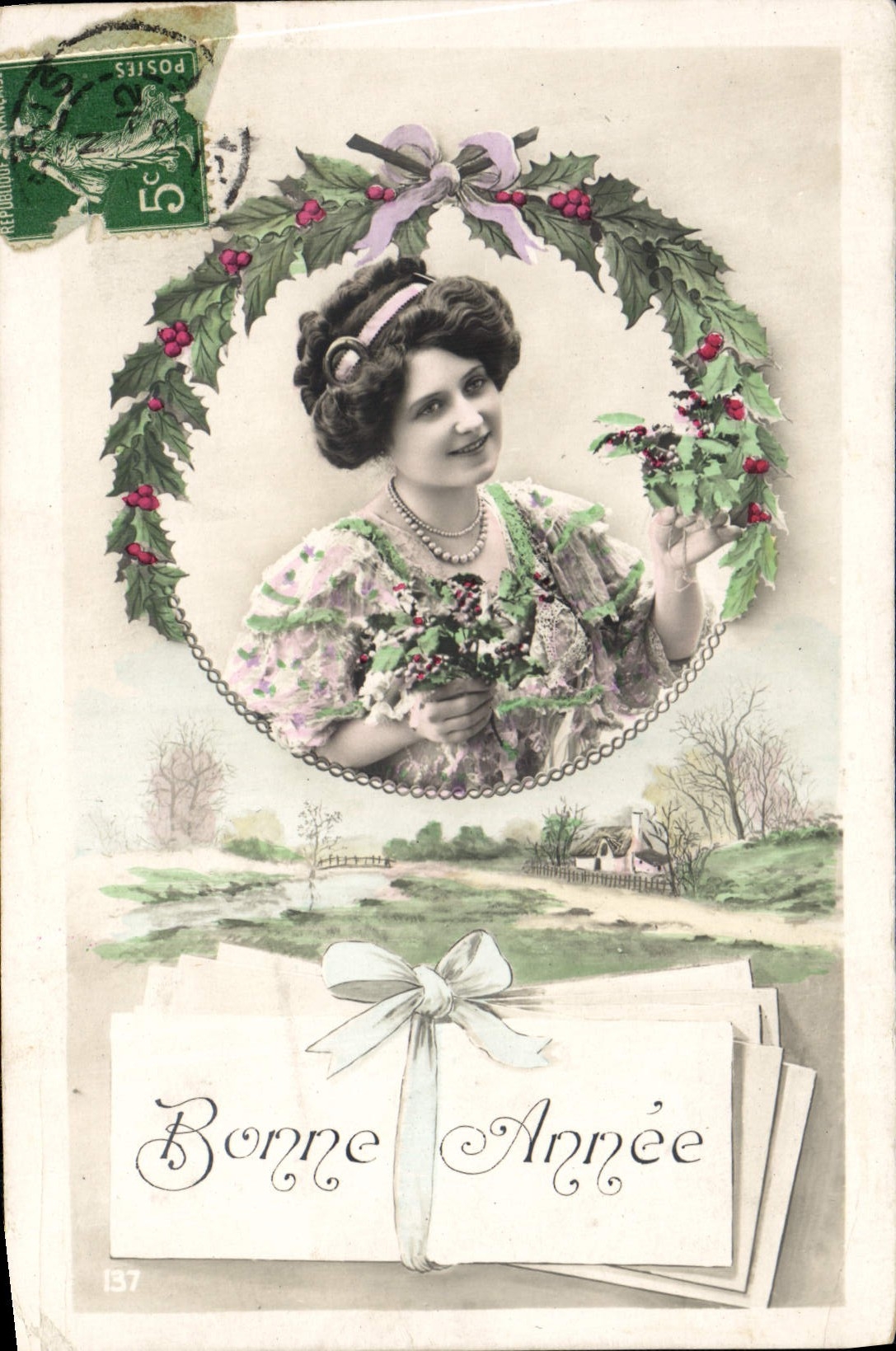 CPA Fantaisie Femme 