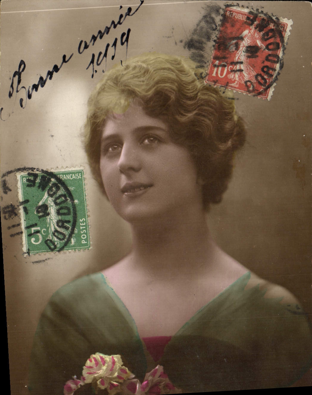 CPA Fantaisie Femme 