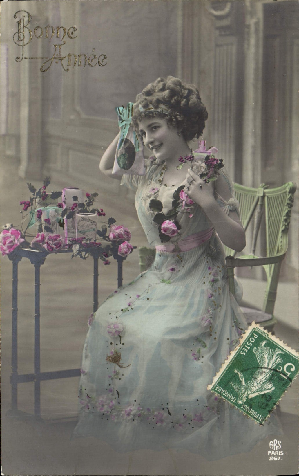 CPA Fantaisie Femme