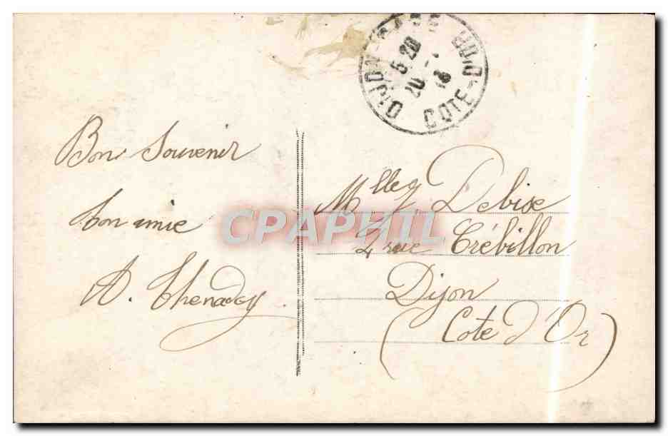 CPA Fantaisie Enfant — Verso