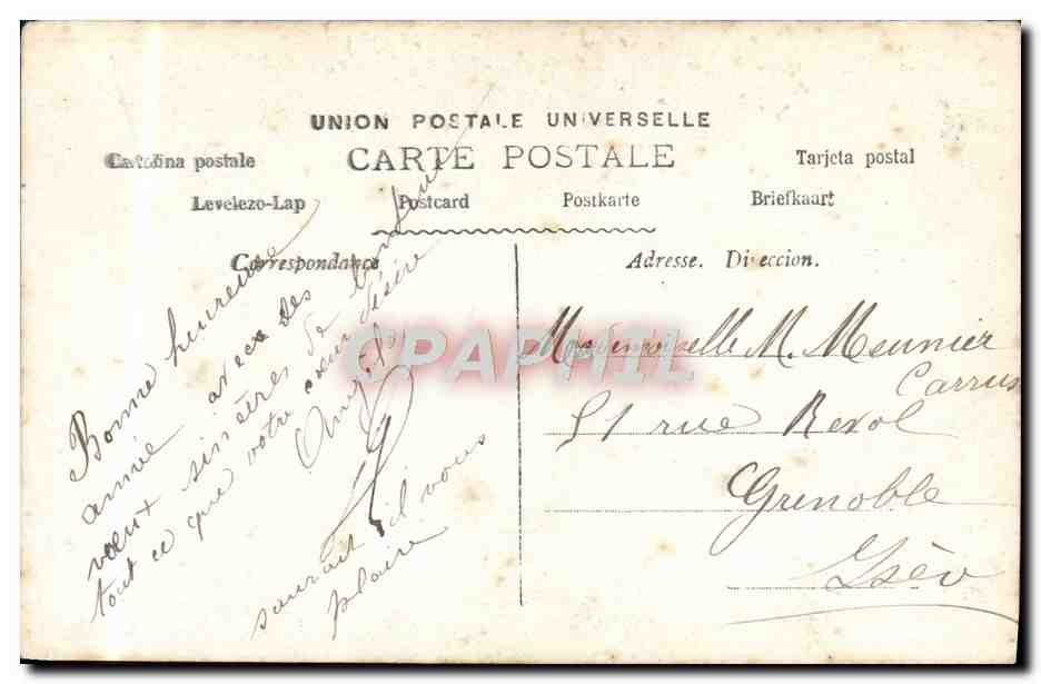 CPA Fantaisie Enfant Petit marin  — Verso