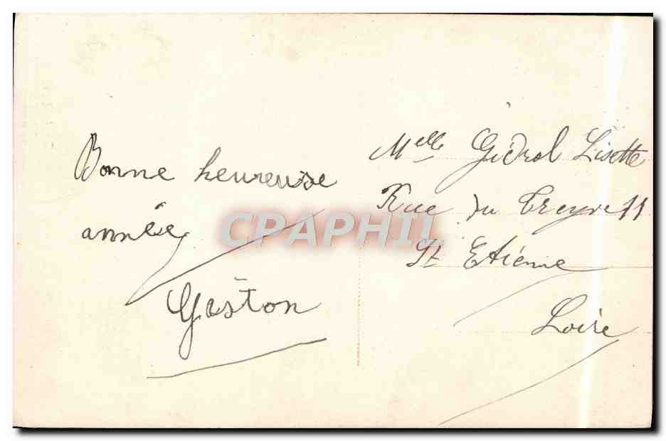 CPA Fantaisie Enfant — Rückseite