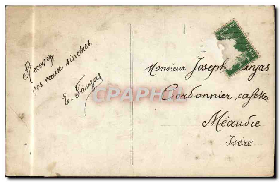 CPA Fantaisie Enfants — Rückseite