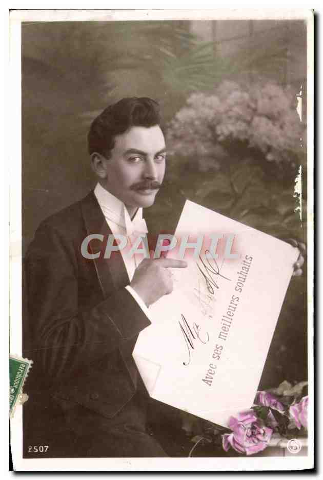 CPA Fantaisie Homme