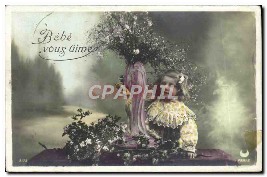 CPA Fantaisie Enfant Bebe