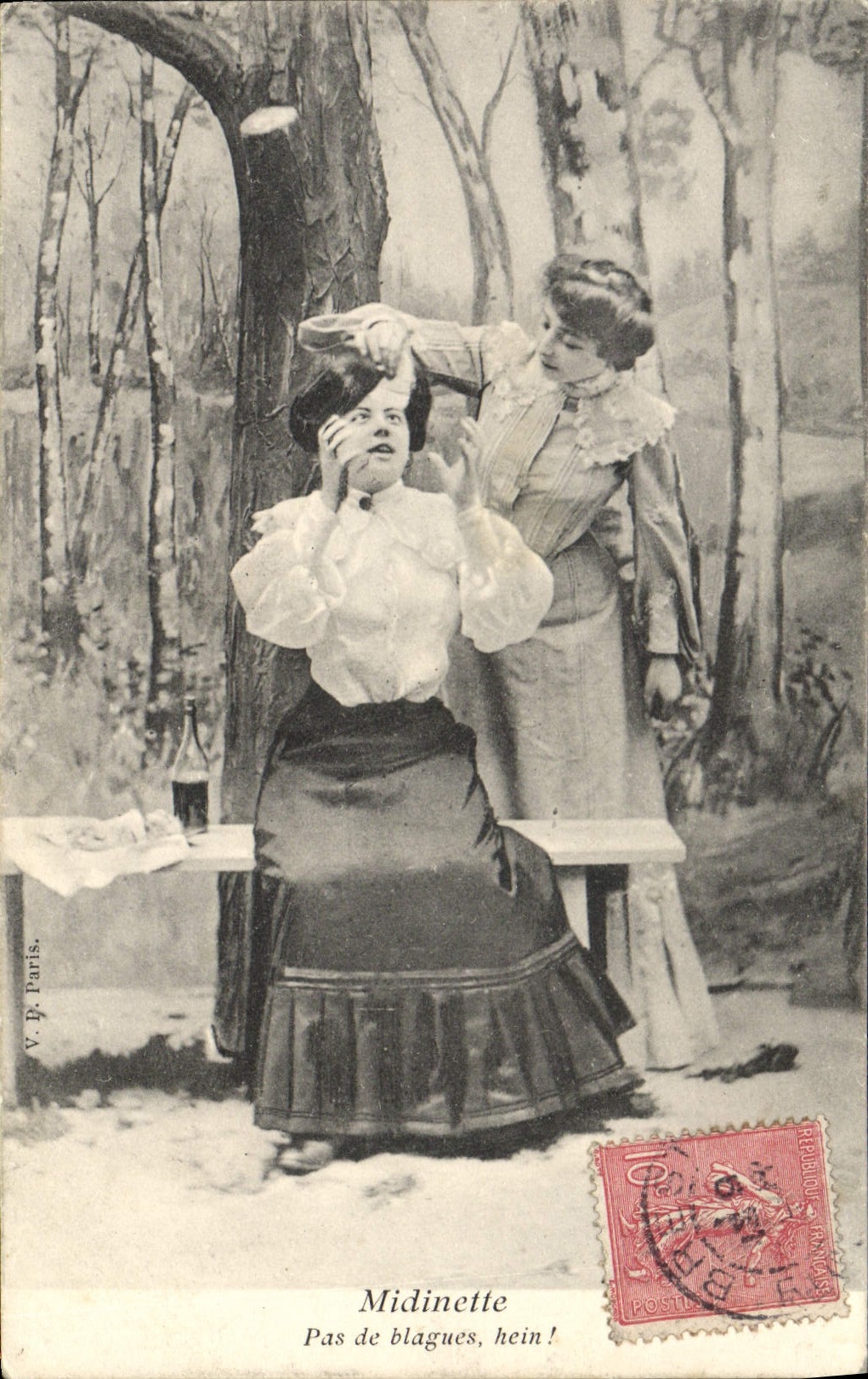 Midinette — Pas de blagues, hein ! — V. P. Paris