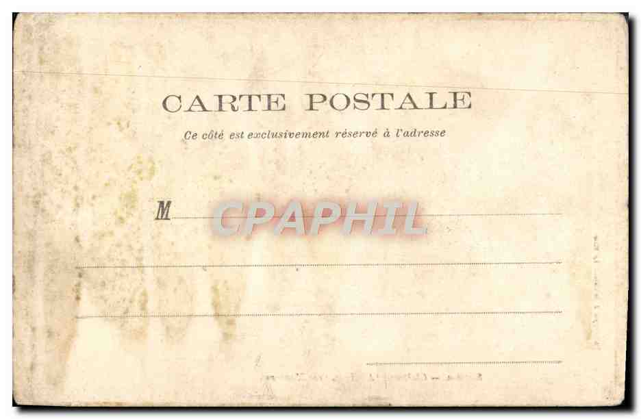 CPA Chateau d'Aillieres pres Mamers — Rückseite
