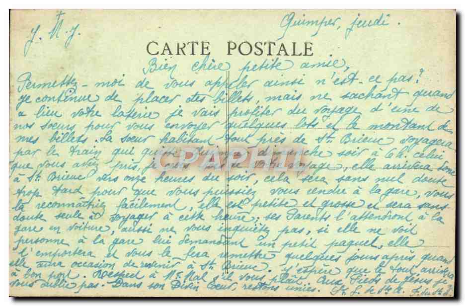 CPA Saint Georges Sur Loire Le Chateau De Serrant — Rückseite