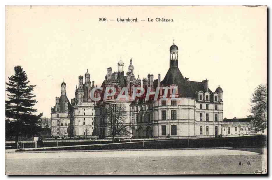 CPA Chambord Le Chateau