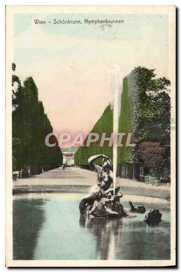CPA Wien Schonbrunn Nymphenbrunnen