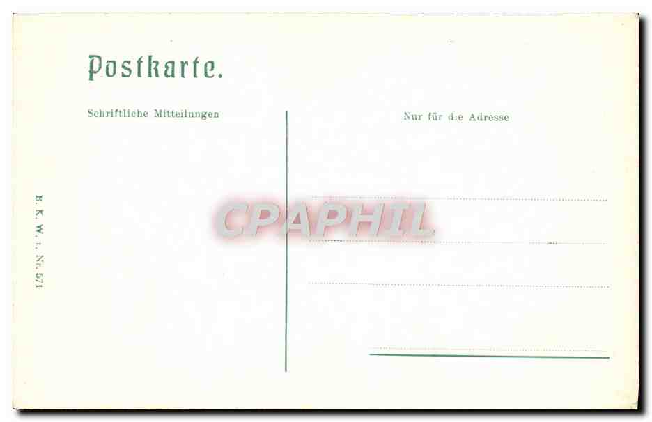 CPA Wien Schloss Schonbrunn Park Ansicht Franz Josef — Back