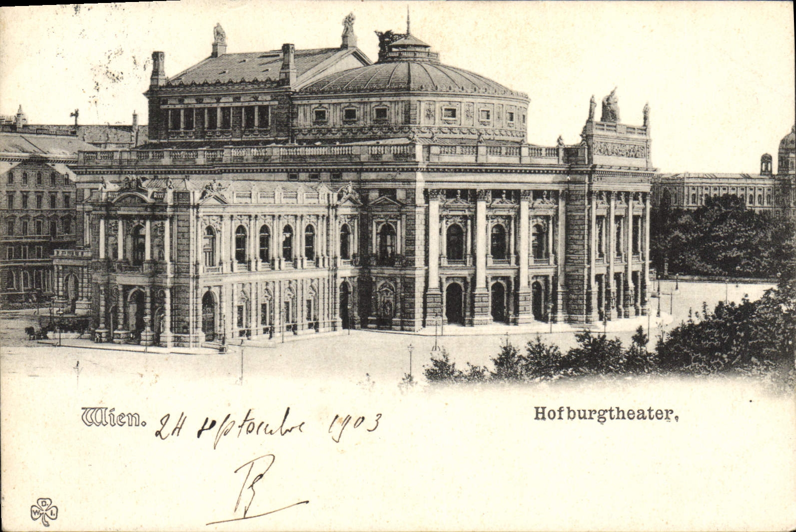 CPA Wien Hofburgtheater