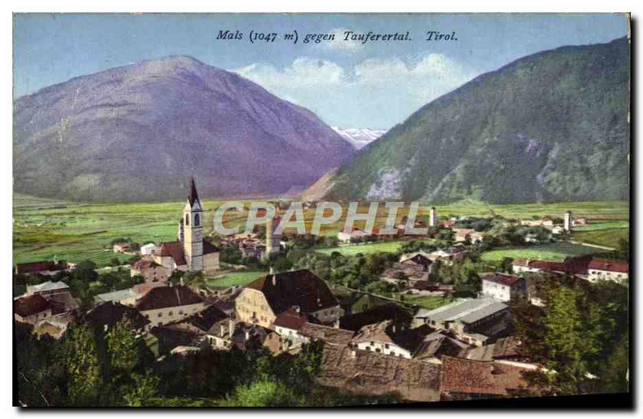 CPA Mals Gegen Tauferertal Tirol