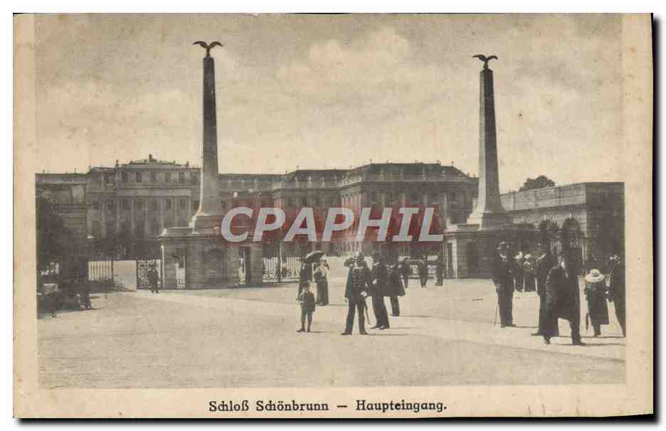 CPA Schloss Schonbrunn Haupteingang