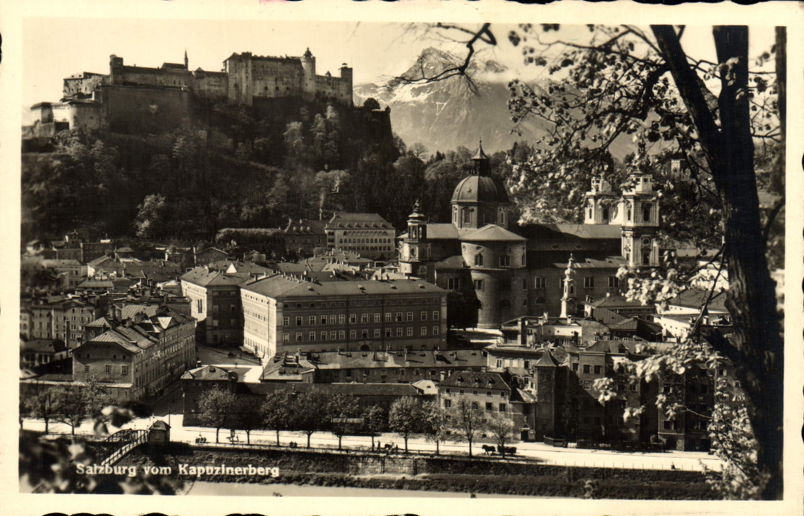 CPA Satzburg Vom Kapuzinerberg