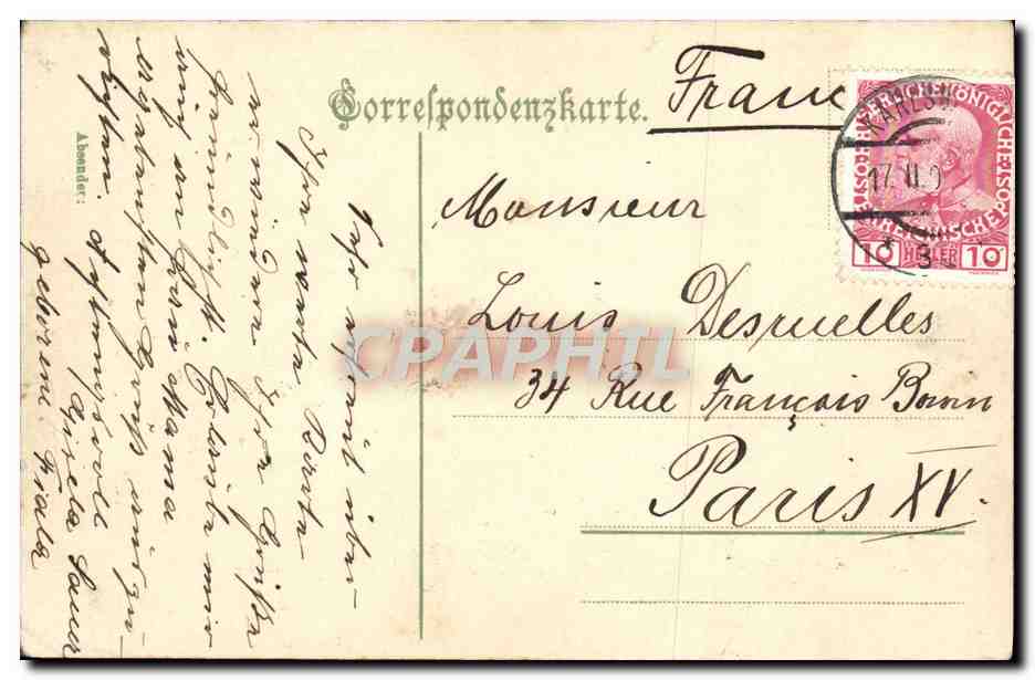 CPA Karisbad Der Kursalon Im Stadtpark — Back
