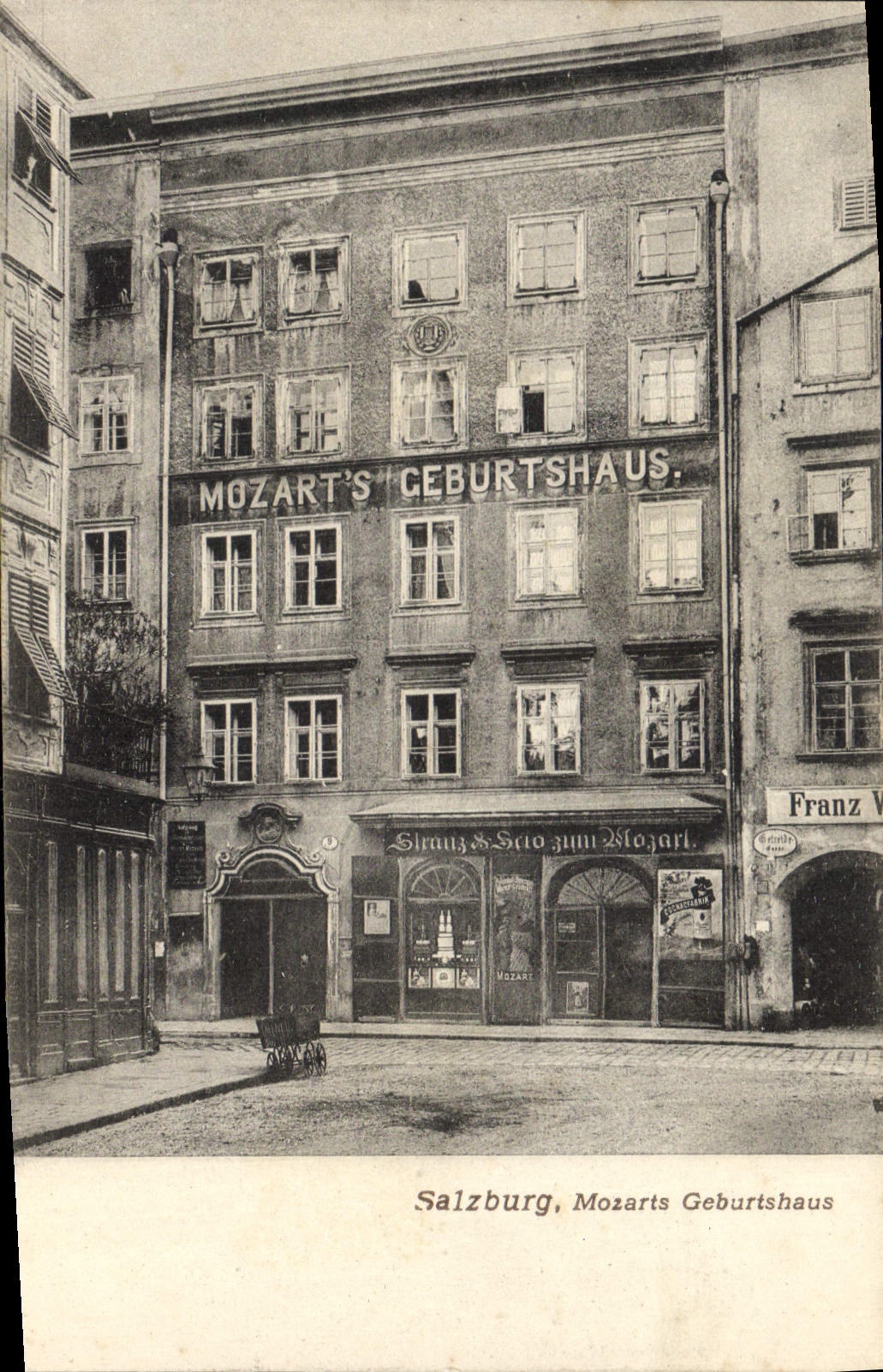 CPA Salzburg Mozarts Geburtshaus Mozart