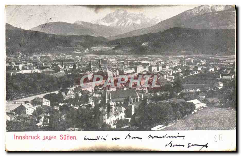 CPA Innsbruck Gegen Suden