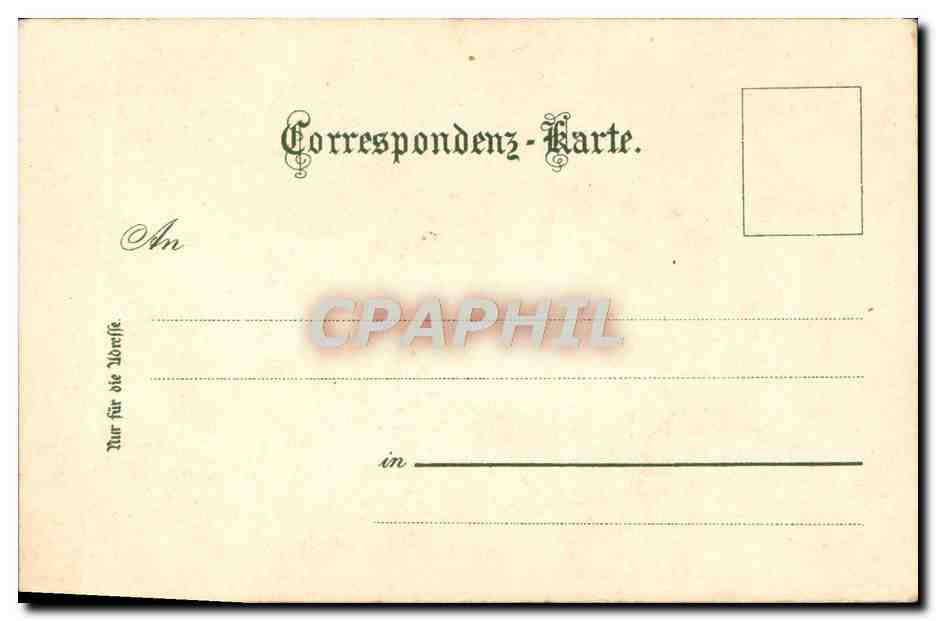 CPA Innsbruck Kath Kasino — Rückseite