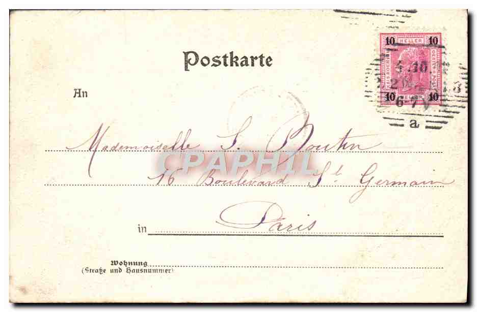 CPA Wien Karnthner Ring — Back