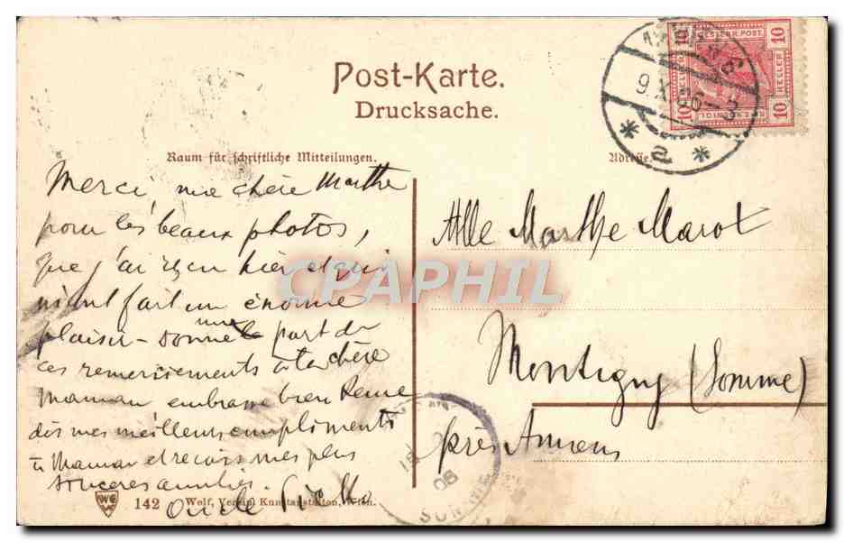 CPA Wien Volksgarten Mit Den Beiden Hofmuseum — Back