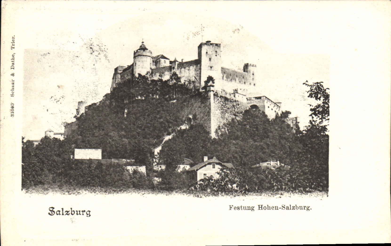 CPA Salzburg Festung Hohen