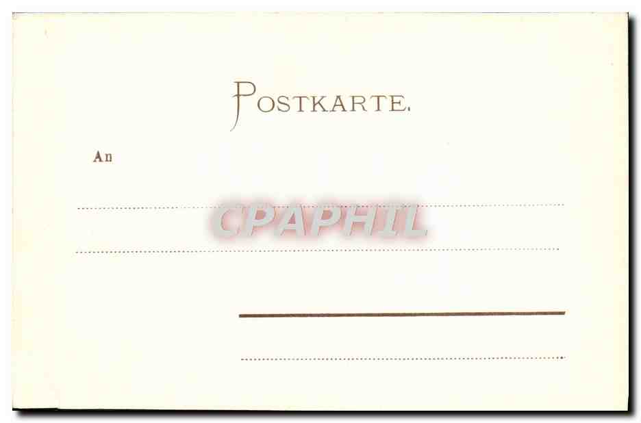 CPA Salzburg Von Der Festung — Verso