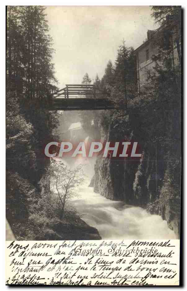 CPA Gastein Schrekbrucke