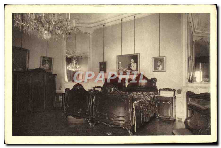 CPA Wien Schonbrunn Schloss Gemeinsames Schlafzimmer des Kaisers Franz Josef I