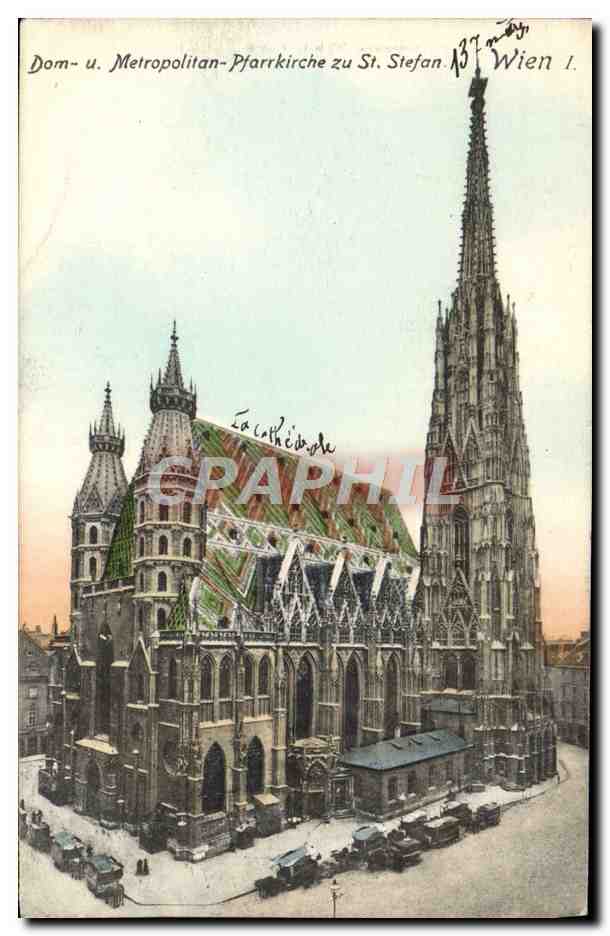 CPA Metropolitan Pfarrkirche Zu St Stefan Wien