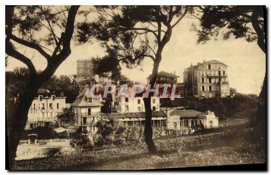 Villas du Port-Vieux — Biarritz — Phototypie Marcel Delanne