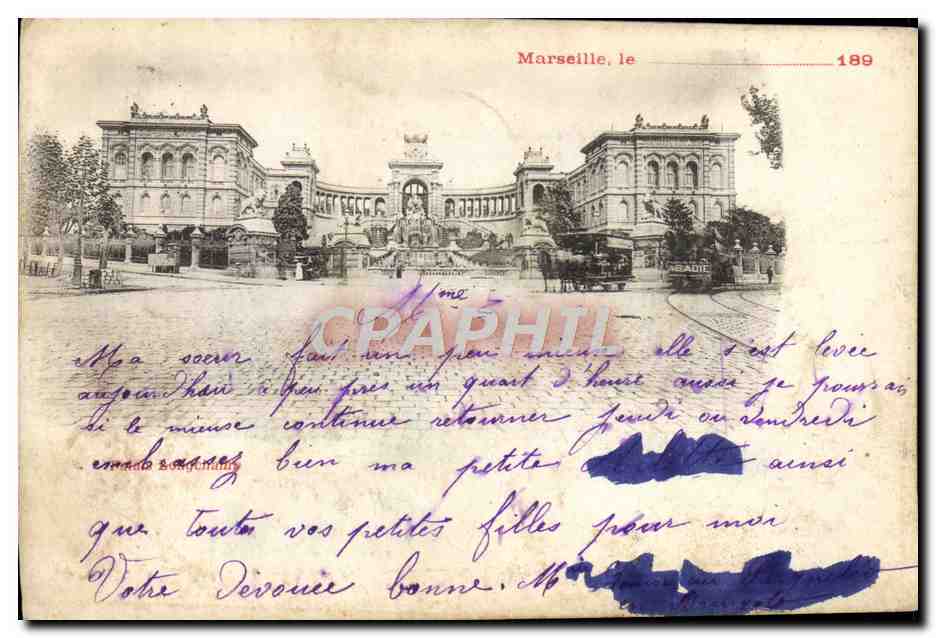 CPA Marseille Palais Longchamp
