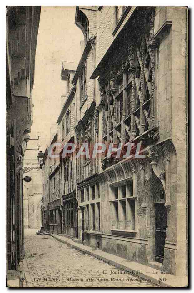 CPA Le Mans Maison Dite De La Reine Berengere