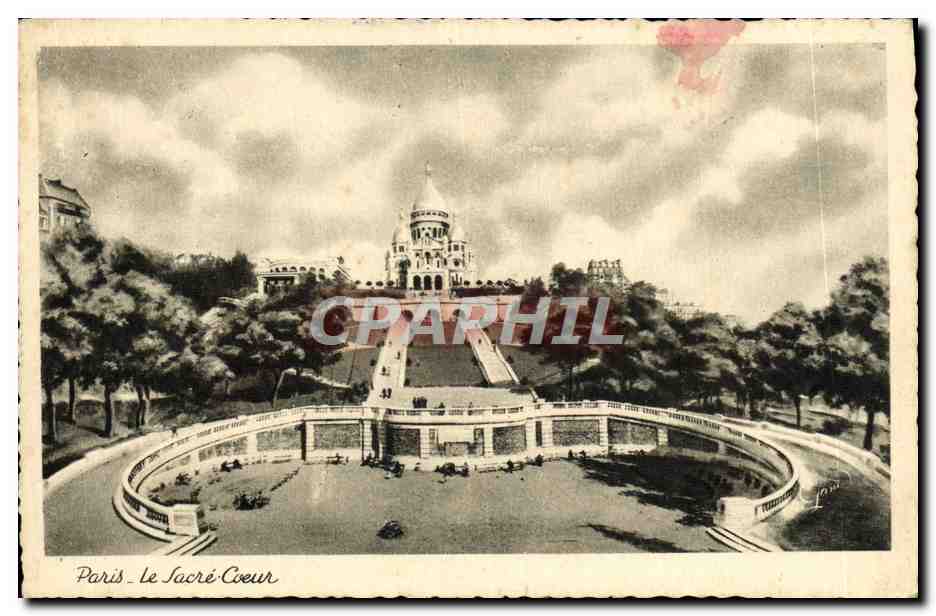 CPA Paris Le Sacre Coeur