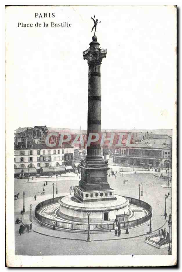 CPA Paris Place De La Bastille